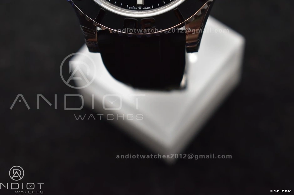 3D 1:1 42mm flex 1213 Yacht-Master VSF Edition Strap Ceramic Black V3 VS3235 Best WaterResistant 226659 Bezel on Oyster (Gain Weight) 1015